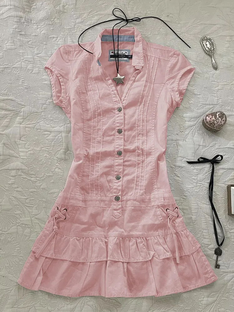 Original Vintage Bla Waist-Cinching irt Dr Design Sensation Small ence Slimming A-Line Skirt Polyester Fiber