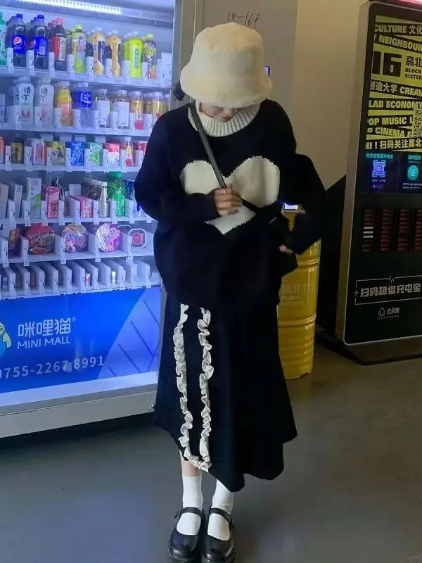 

Topanoma женские юбки с оборками в стиле пэчворк винтажная длинная юбка женская повседневная элегантная эластичная высокая талия осенняя новая мода сладкая