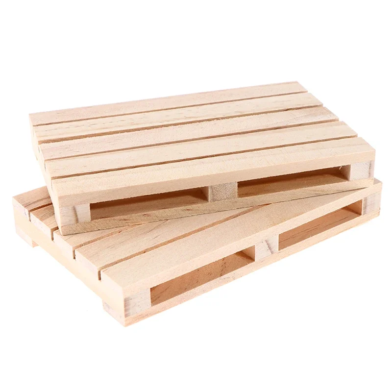 1pcs Mini Wooden Pallet Beverage Coasters For Hot And Cold Drinks Insulation Pad Cup Coaster Pot Mat view 6