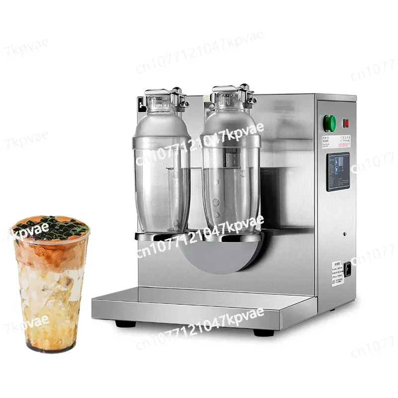 Double Frame Bubble Tea Shaker Machine Auto Boba Tea Shaking Machine