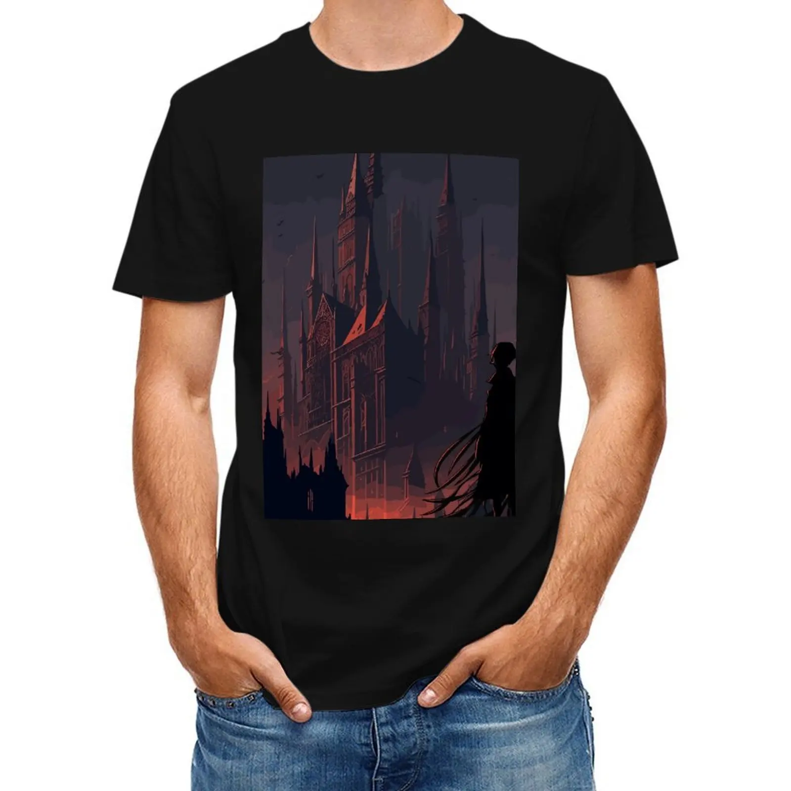 Vin in Luthadel - Mistborn Fan Art T-Shirt clothes quick drying graphic t shirts tees mens designer t shirt