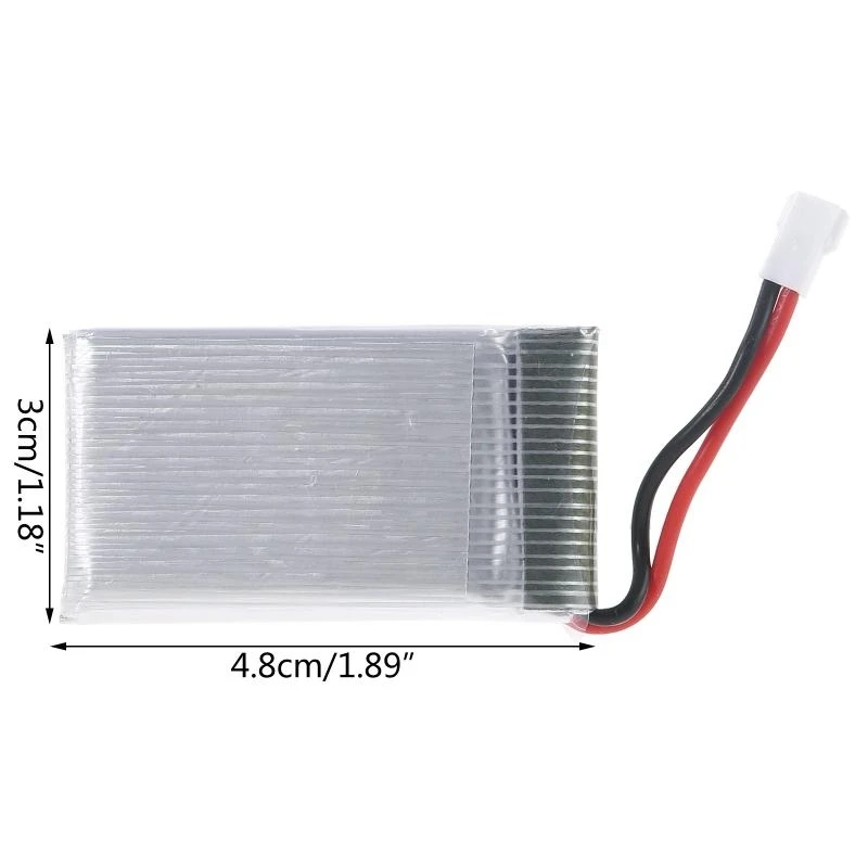 3.7V 2000mAh Lipo Battery 903048 Li-ion Battery/Charger RC Quadcopter Repair Spare Parts for KY601S H11D H11C RC Drones
