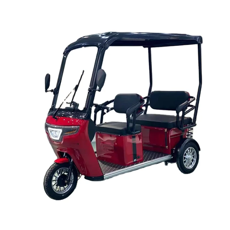 Electric Tricycle Three Wheel 650W Adult Electric Tricycles With Roof