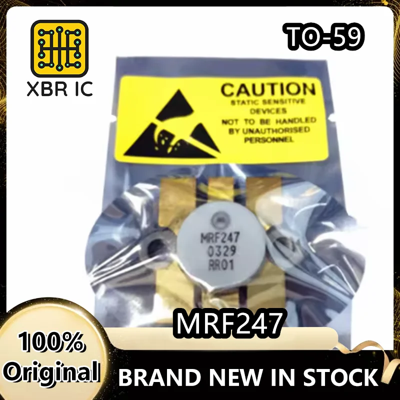 (1/10 pieces) MRF247 247 TO-59 High Frequency Tube Radio Frequency Tube Microwave Tube Brand New Original Stock