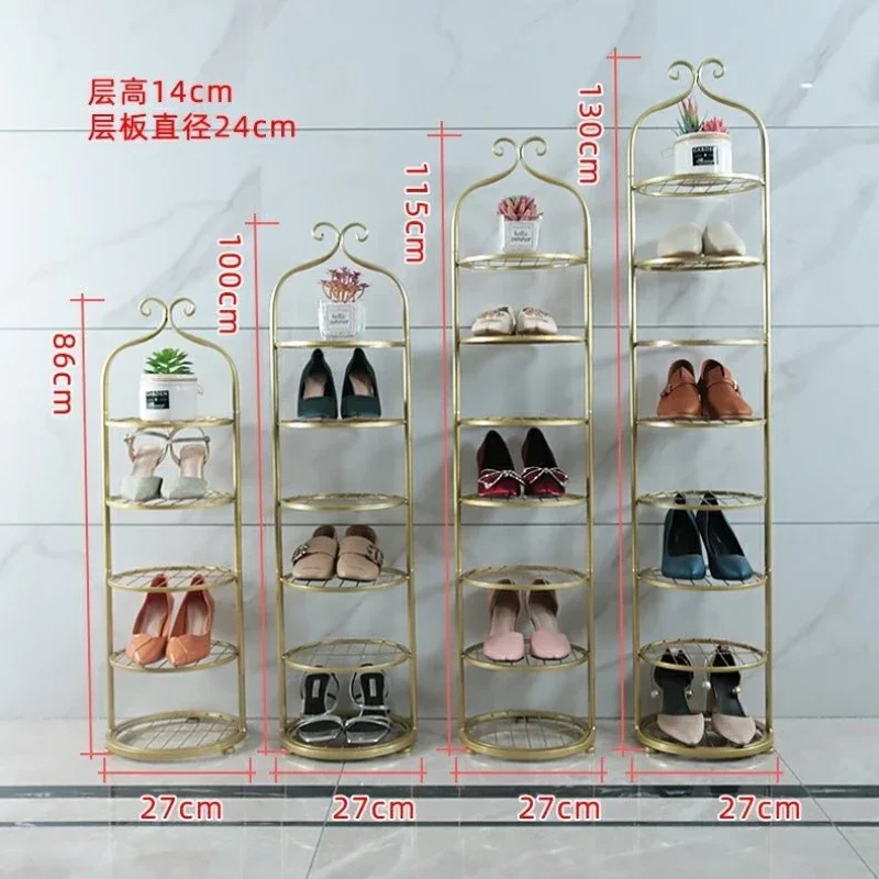 Shoe Rack for Home Use Indoor Simple Multi-layer Dormitory Small Narrow Shoe Rack Shoe Cabinets Living Room Iron Art Furniture