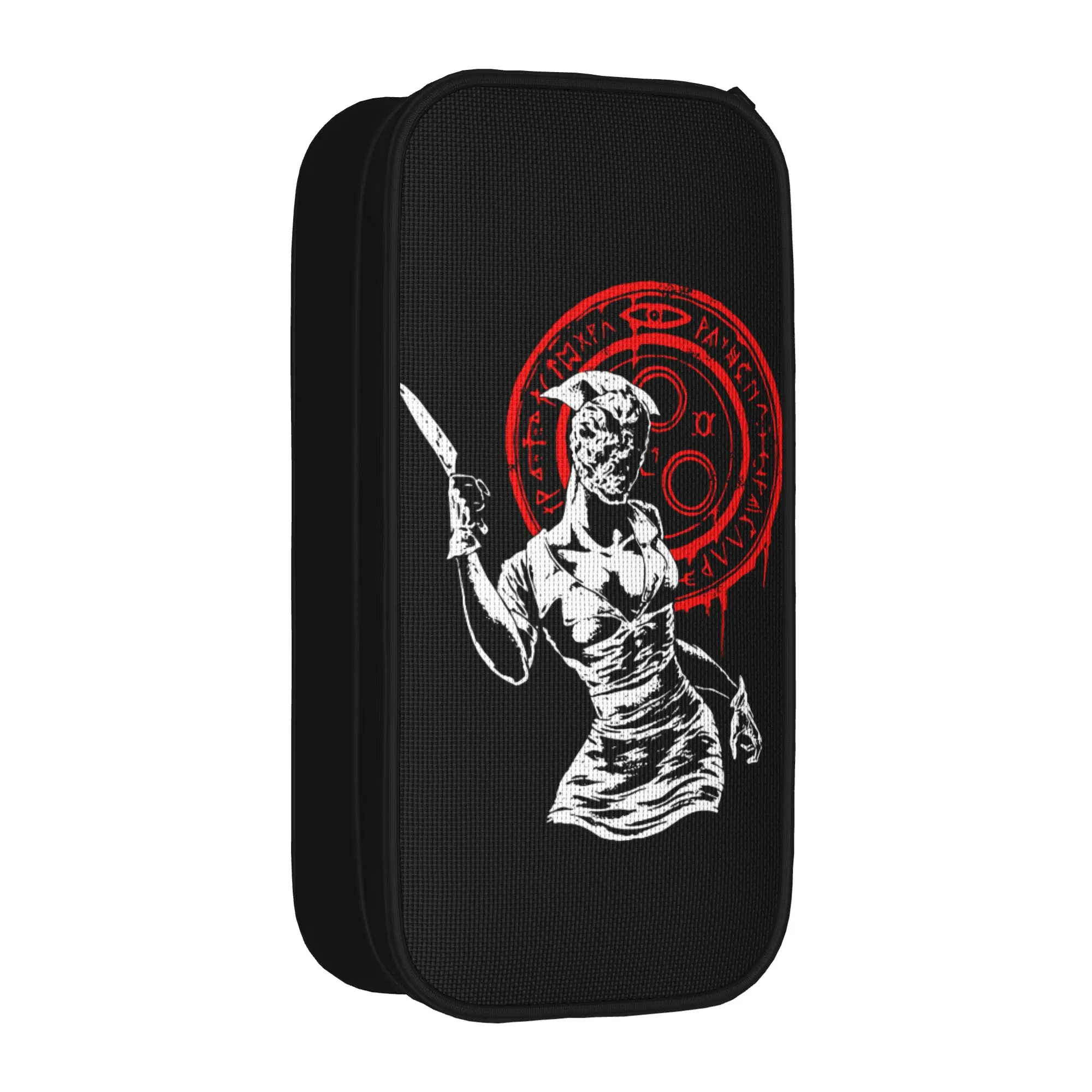 Fun Hello Nurse Punk Y2k Pencil Case Silent Hill Pencil Box Pen for Student Large Storage Bags Students School Gift Stationery