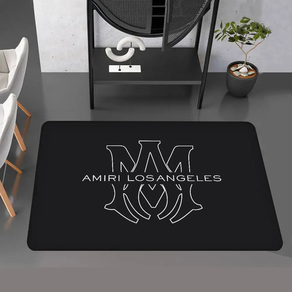 تصميم فاخر A-Amiries الكلمة حصيرة المضادة للانزلاق امتصاص الماء شريط طويل وسادة غرفة نوم حصيرة Alfombra