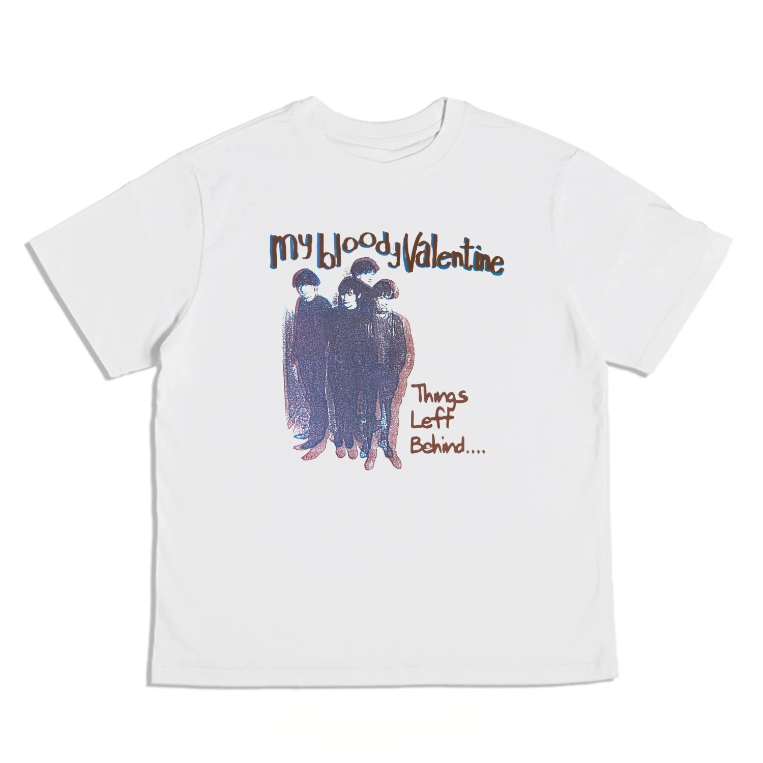 My Bloody Valentine The New Record Band Graphic T-Shirt Cotton Men Women Streetwear Tee