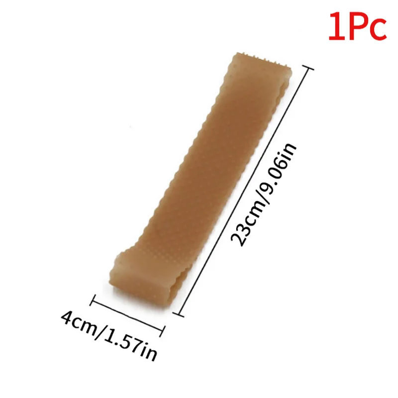 1PC Silicone Elastic Wig Grip Band For Fix Wigs Sport Transparent Black Brown Yoga Sweatproof Non Slip Headband Seamless.