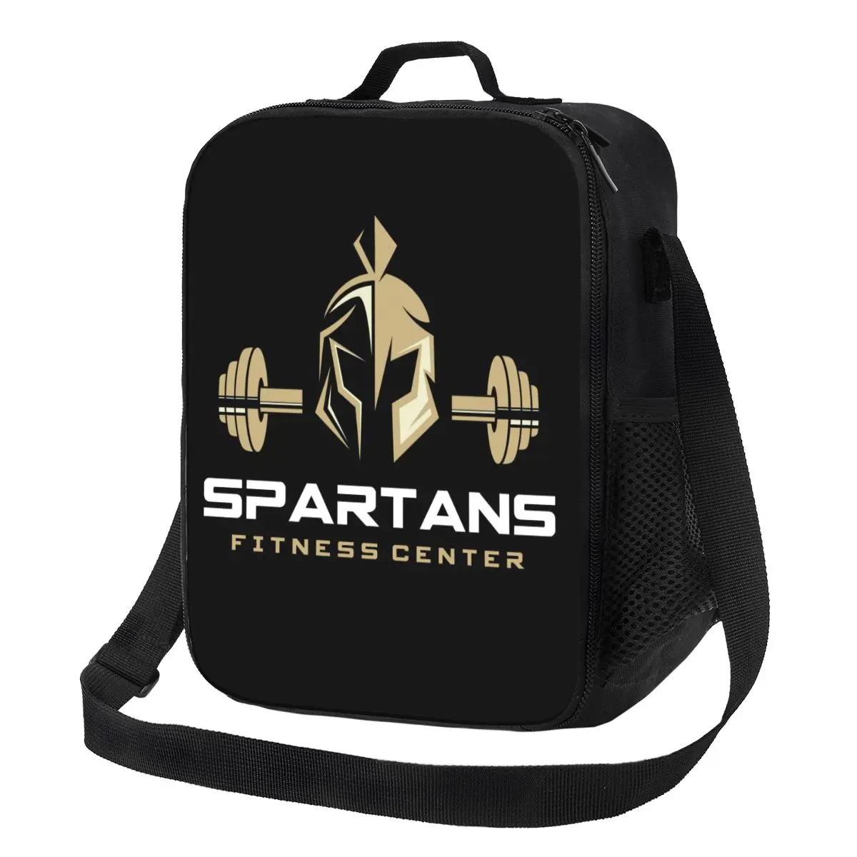 Custom GYM Spartan Fitness Lunch Bag Men Women Thermal Cooler Insulated Lunch Boxes for Kids School