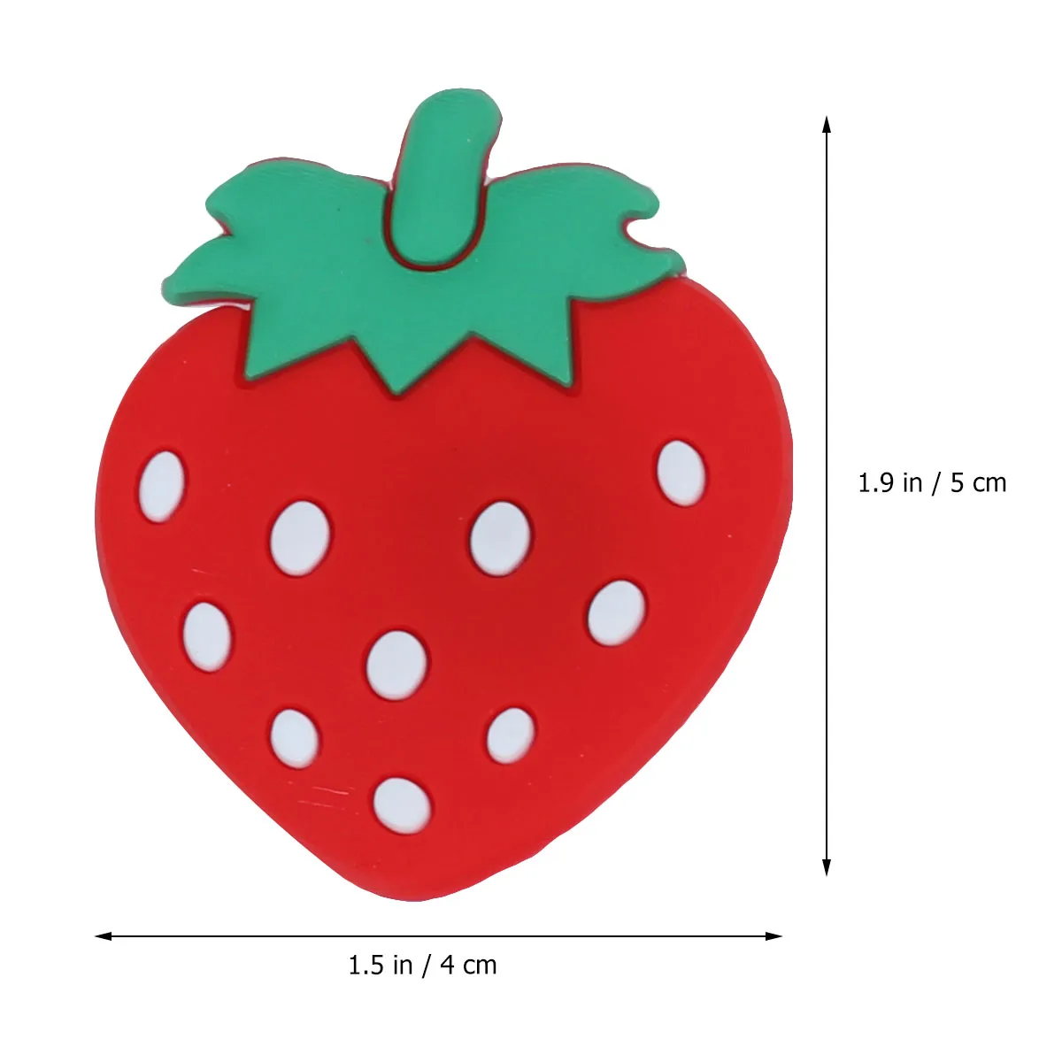 

5 Pcs Fruit Fridge Magnet Aesthetic Magnets Decorations Cute for Food Refrigerator Sticker Decorative