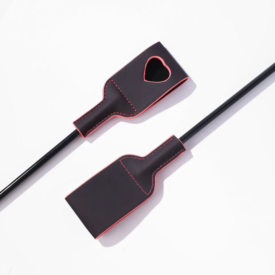 48CM PU Leather Riding Paddles,,horse Whip Spanking Flogger Horse Riding For Horse Training Crop Equestrian ﻿ view 3