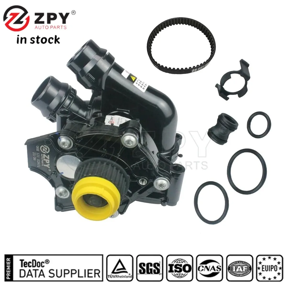 

ZPY Water Pump Assembly 06H121026AB For VW Passat 2010-2014 Audi A3 A4 A5 TT 2.0