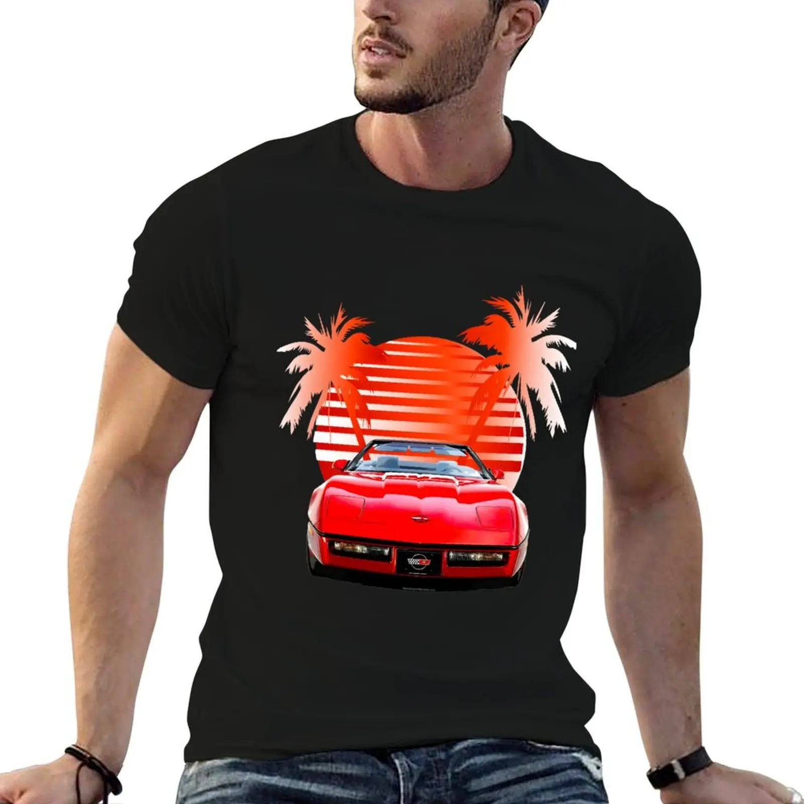 

g man t man men for C4 \t casual shirts for shirts \t\t T-Shirt CORVETTE shirts t t VIBS cotton men man