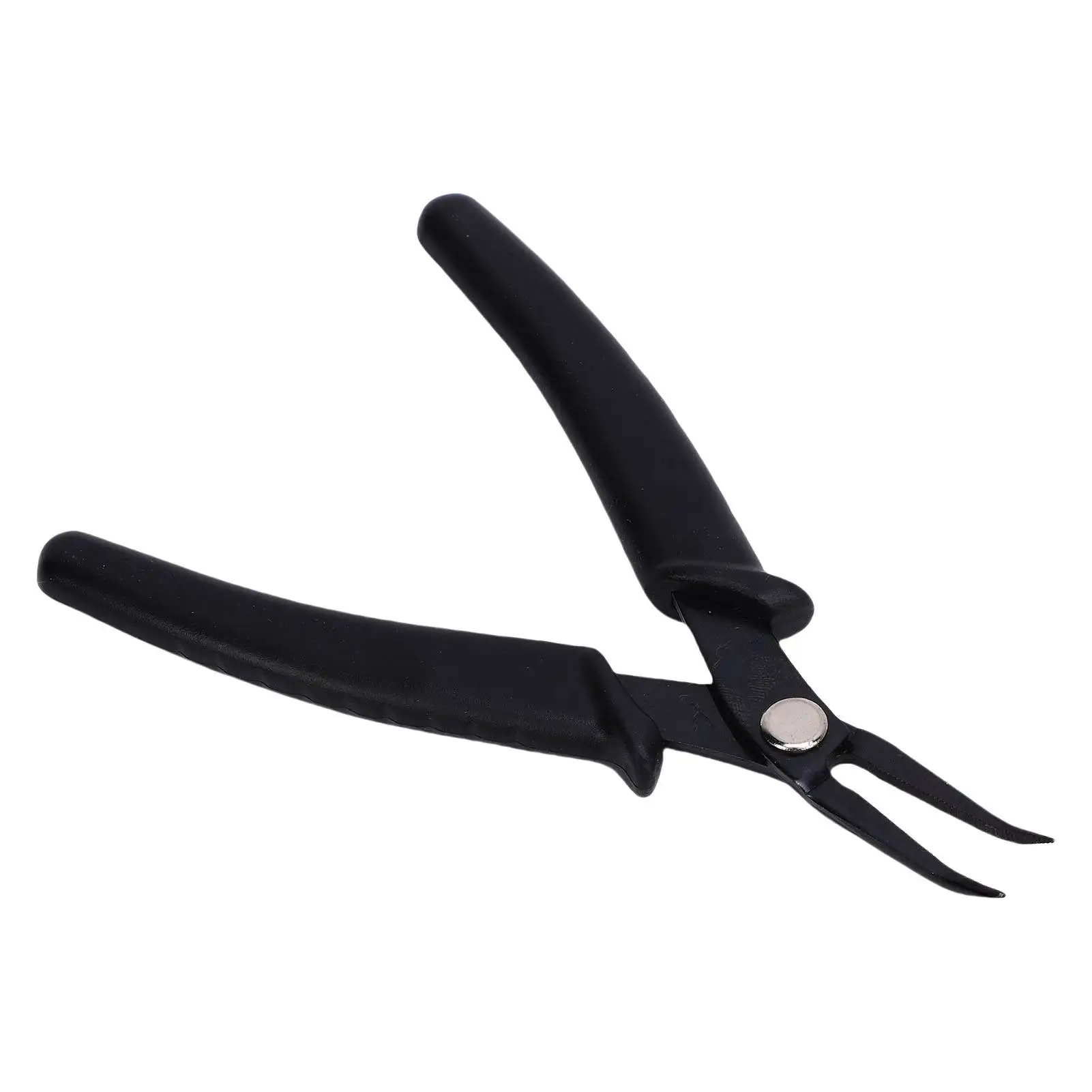 

Badminton String Pliers Ergonomic 14cm Tennis Racquet Stringing Tool Curved Nose Versatile Easy Grip Carbon Steel for Winding