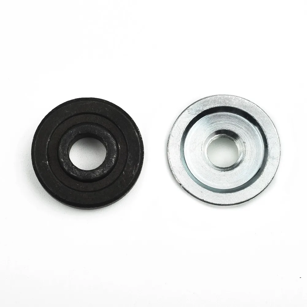 2pcs Thread Angle Grinder Inner Outer Flange Nut Set For 100 Type Angle Grinder Thread Power Tool Grinders Nuts Grinding Tools