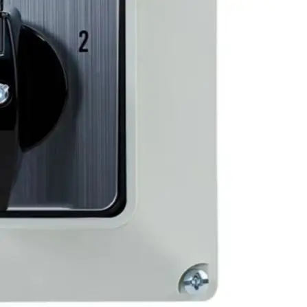 32A 660V Waterproof Change Over Switch 2 Position 3 Gear Rotary Selector With Case For Industrial Power System Electrical Equipm