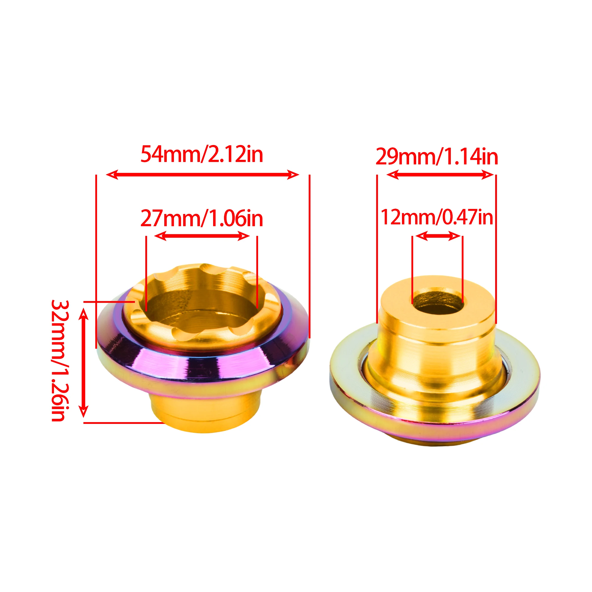 Motorcycle Anti Crash Protector Shock Absorption Slider Cups Aluminum Alloy Protection Pads Electric Scooter Motocross Parts