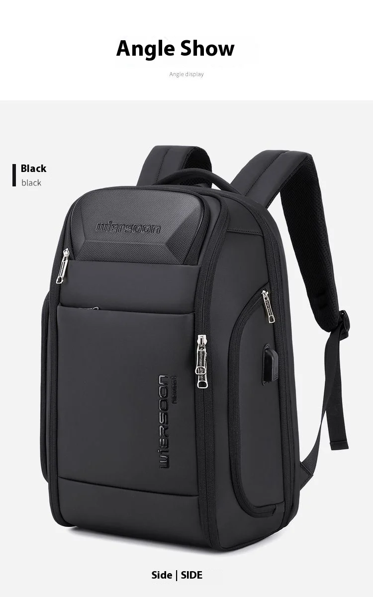 35-l-Business-Rucksack für Herren, wasserdichter Rucksack, große Kapazität, Geschäftsreise, multifunktionale Passwort-Anti-Diebstahl-Laptoptasche – Detail 11