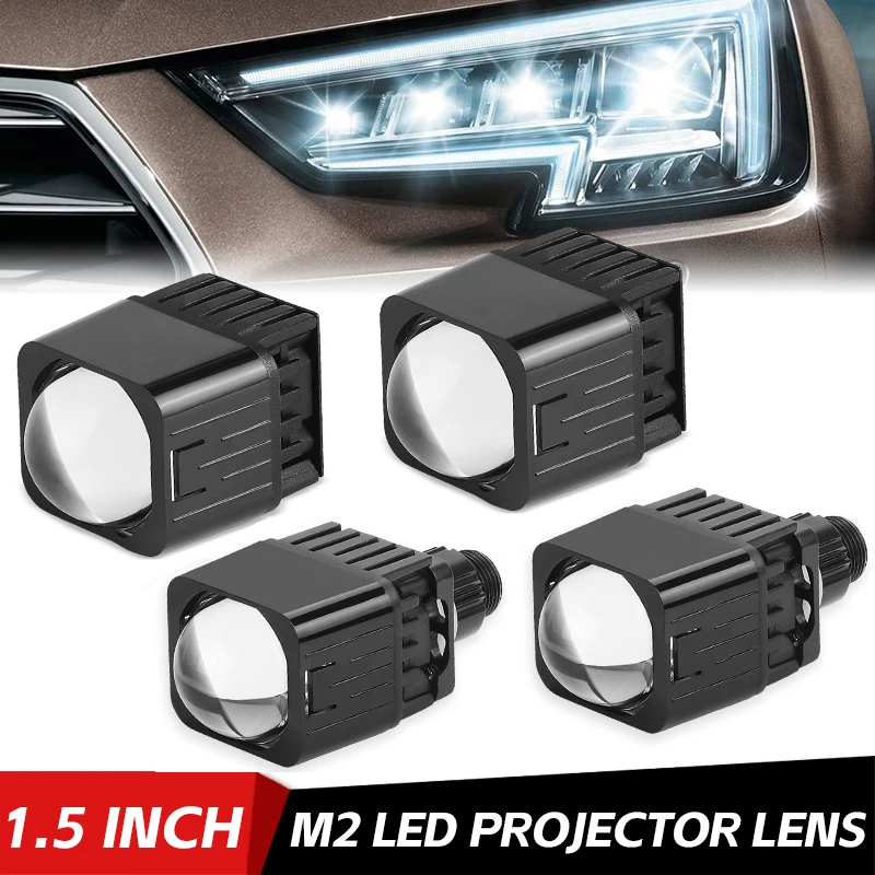 

High Beam Matrix LED Lens 20000LM H4 H7 9005 9006 LED Projector Bi-led Headlight Running Lamp Fog Lights Car Light Acceessories