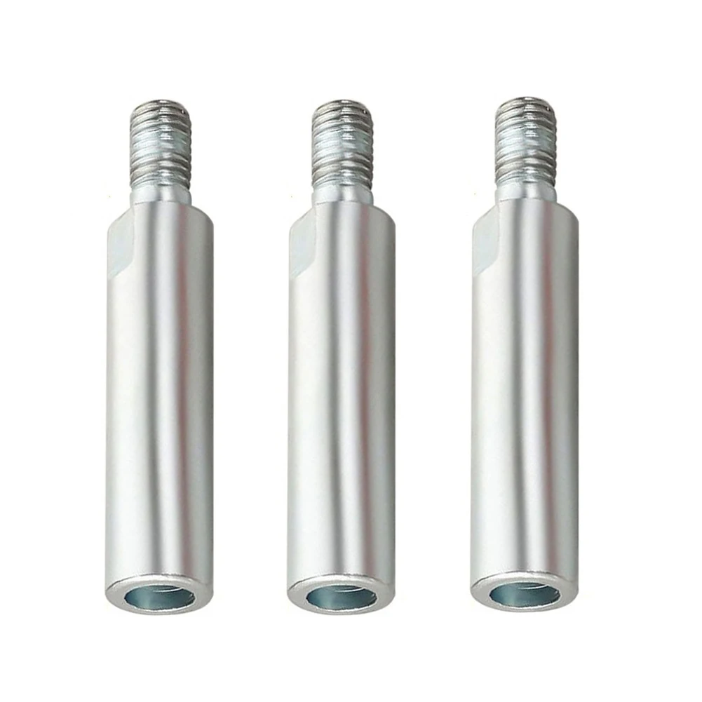 Angle Grinder Connecting Rod Home & Garden Silver Stable Installation Precise Thread 1/3pcs 45# Steel Bit Extension