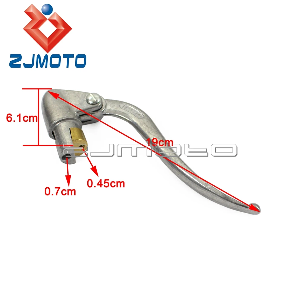 1 Pair Motorcycle Aluminium Hand Grip Brake Clutch Lever For Zundapp DB DS DBK KS KS750 M72 R71 K750 Sidecar Brakes Control Kit