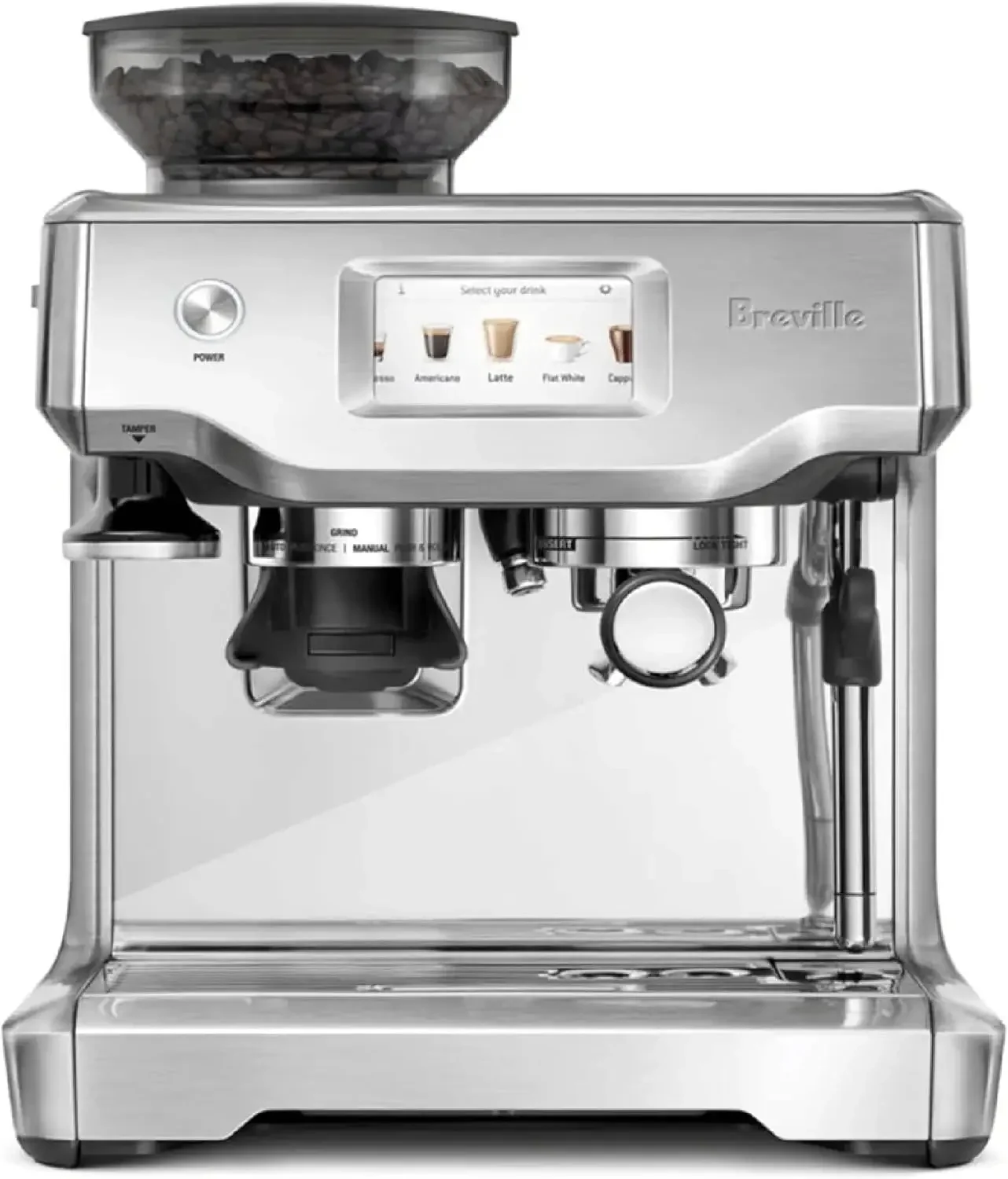 

home.Barista Touch Espresso Machine BES880BSS, Brushed Stainless Steel