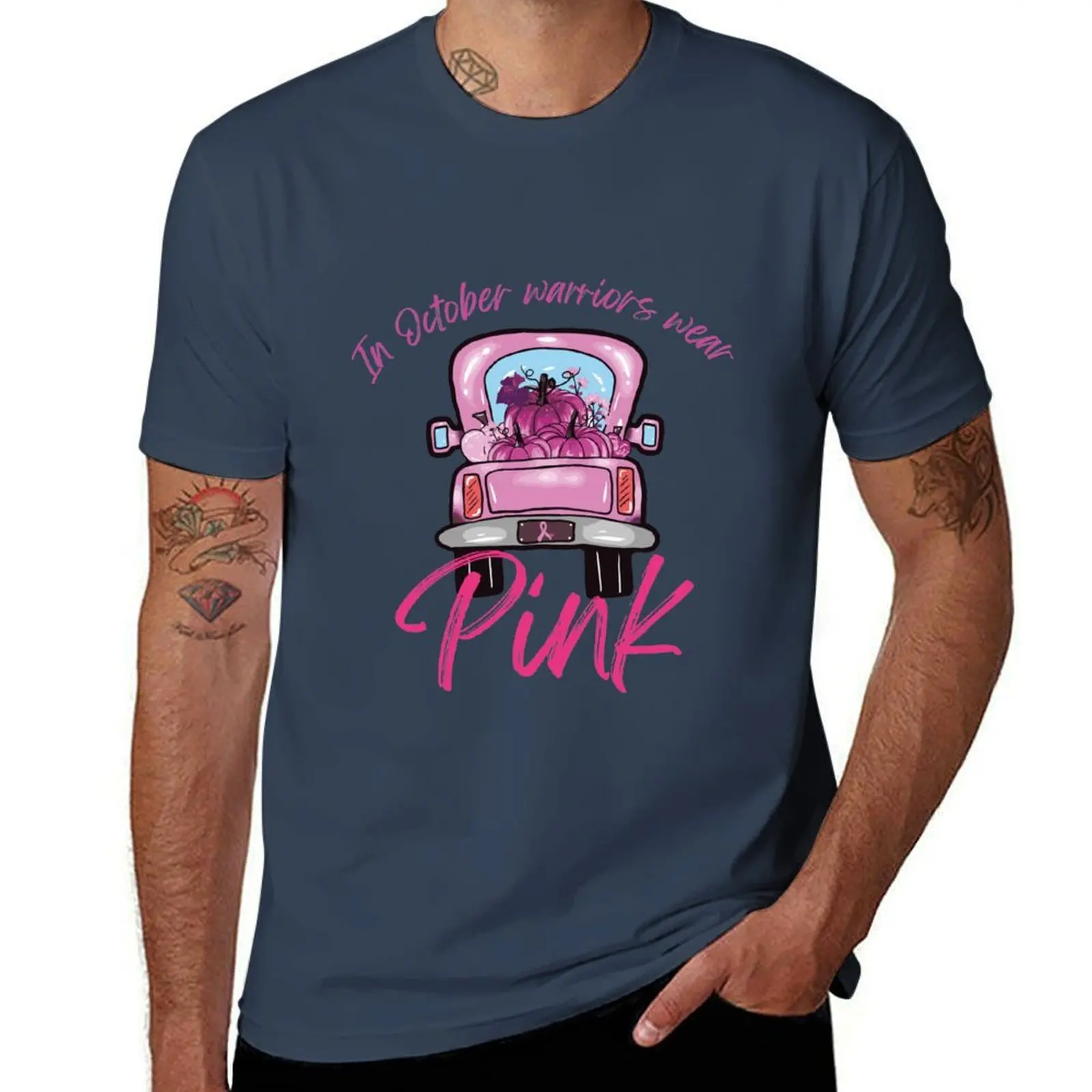 

Breast Cancer - Tinypurpleland T-Shirt Plus Size Loose Short Sleeve Top