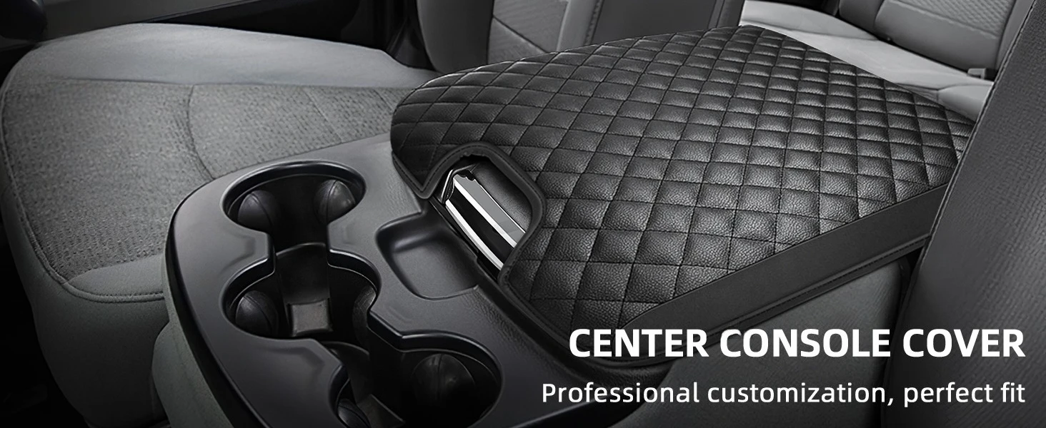 Armlehnenabdeckung für 2013-2018 Dodge Ram 1500 & 2013-2023 Ram 2500/3500/1500 Classic Zusatzsitz-Konsolenschutz – Detail 1
