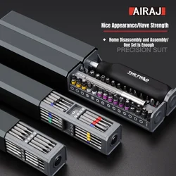 AIRAJ 30/40 In 1 Screwdriver Set, Multiple Specifications High Precision Multifunctional Manual Maintenance Tool