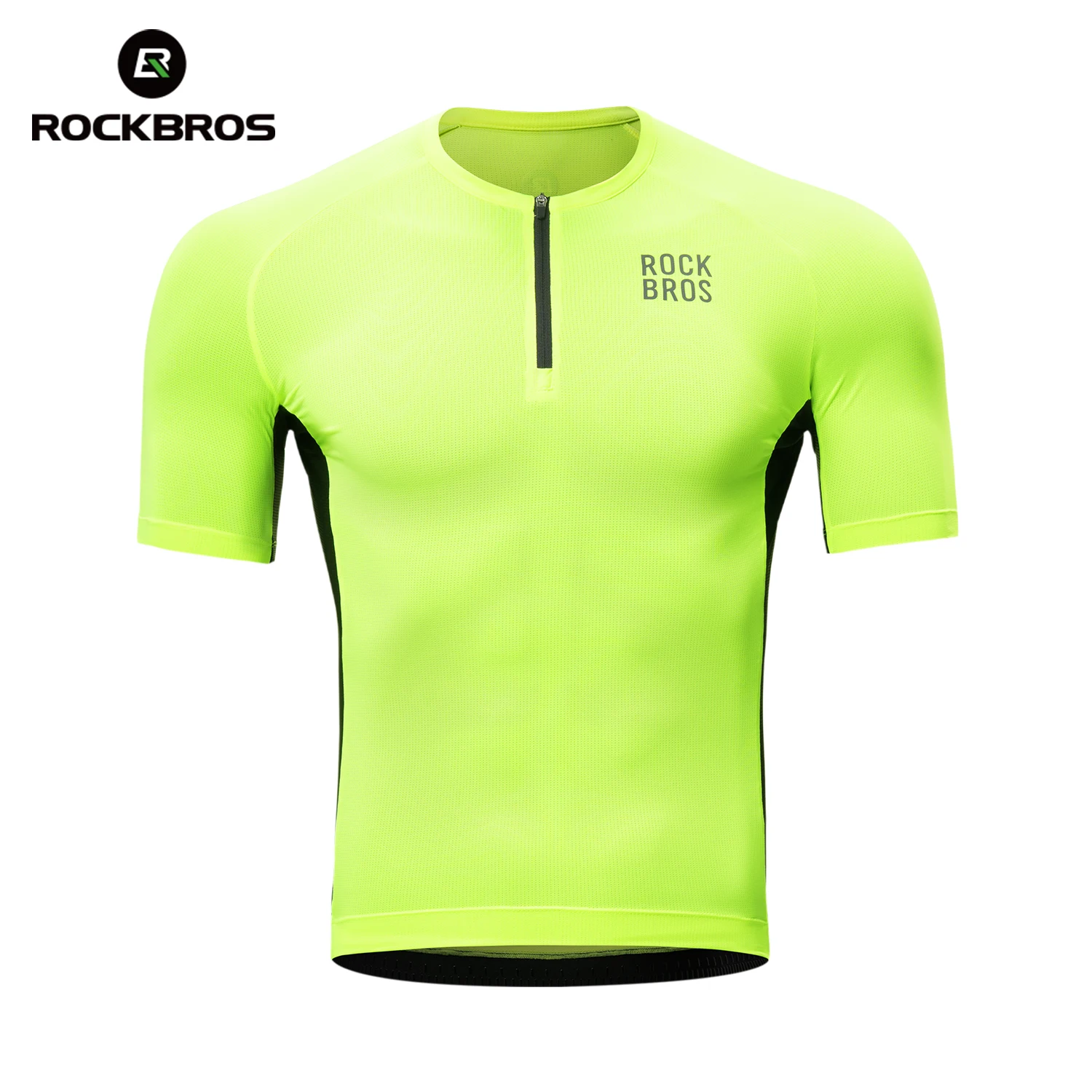 

ROCKBROS Cycling Short Sleeve Summer Men's T-shirt Breathable Sport Road Bike Shorts Sleeve Bike Clothing Bicycle Short Sleeve