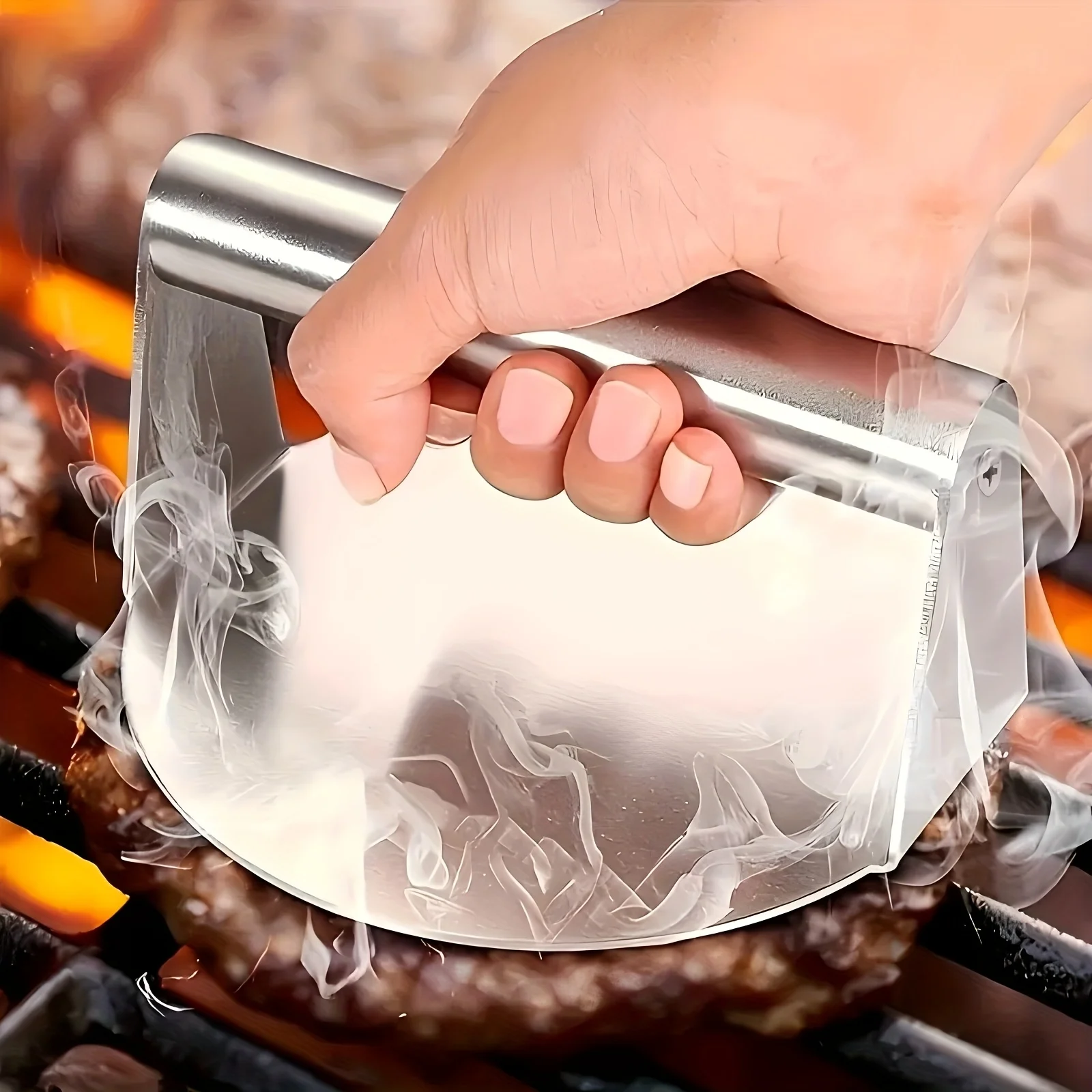 Molde de carne redondo de acero inoxidable 304, adecuado para uso doméstico y comercial, se puede utilizar para hacer patitos de hamburguesas,
