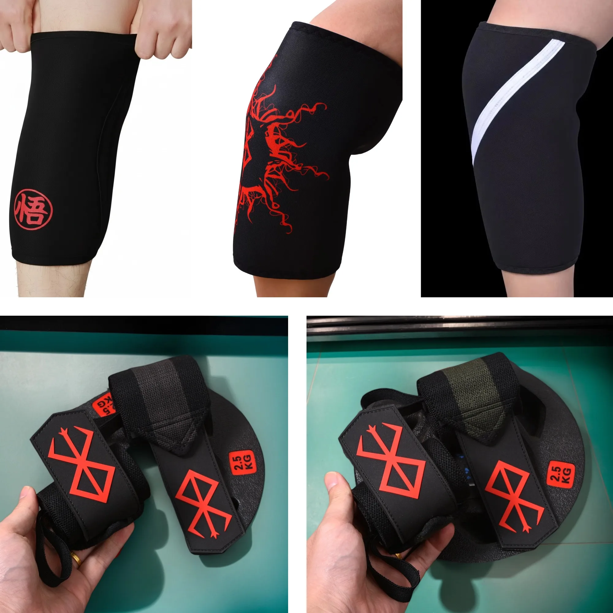 

Компрессионный рукав для колена — 1 пара компрессионных наколенников — поддержка колена для тренировок — бег и вес