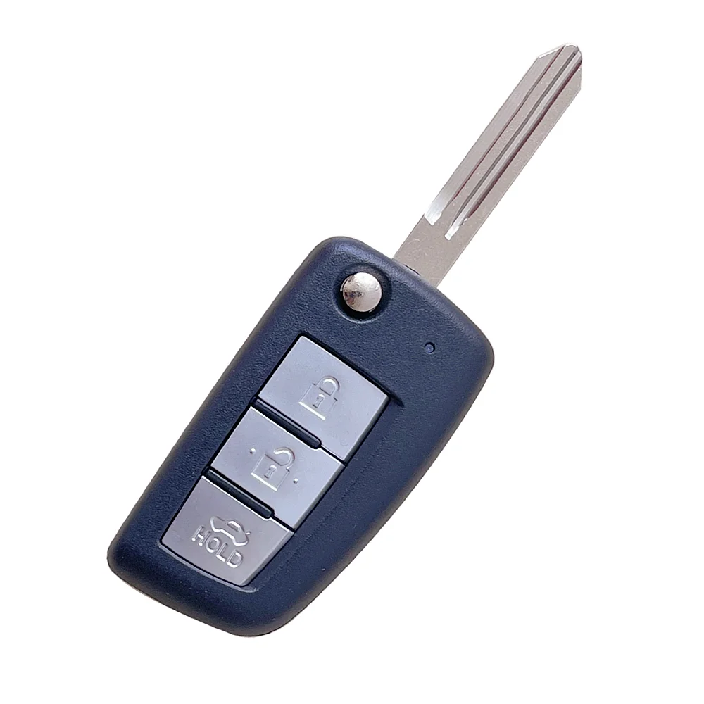 2/3/4 Buttons Remote Car Key Shell Case For Nissan Qashqai Sunny NV200 J11 Pulsar C13 Juke X-Trail T32 Micra Auto Flip Key NSN14