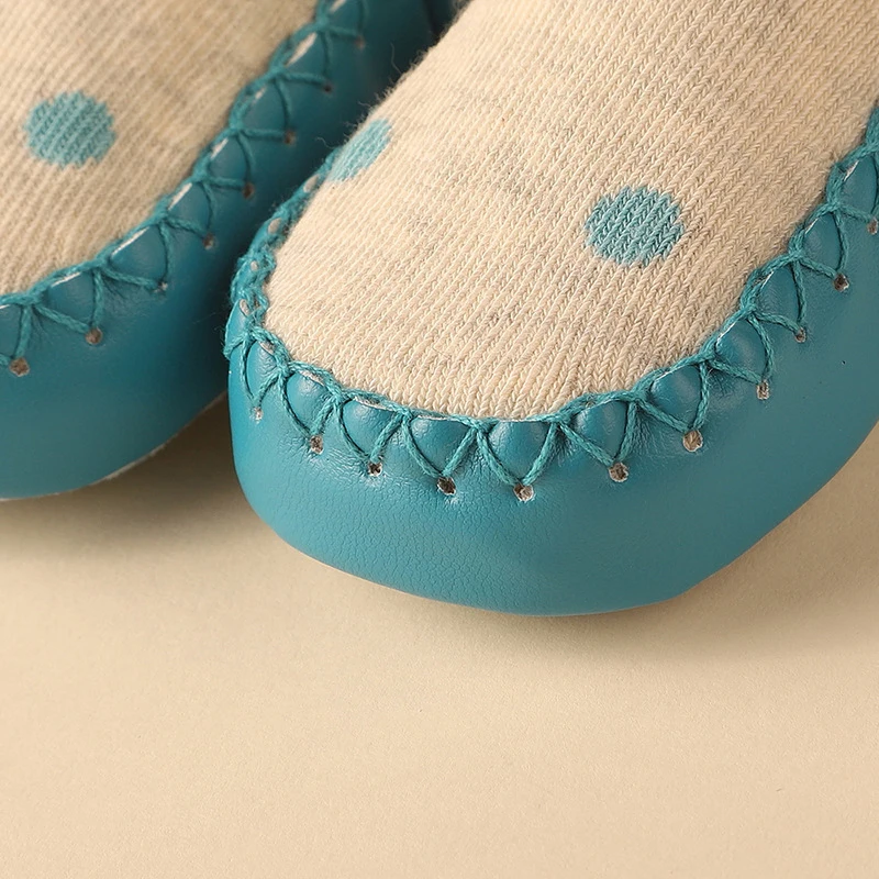 Chaussures de printemps épaisses pour bébés, chaussettes de sol pour tout-petits, chaussettes de pied drôles, non ald, renard, tigre