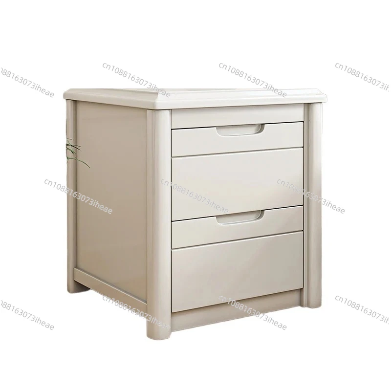 Solid wood bedside tables, bedroom creative bedside tables, simple modern storage cabinets