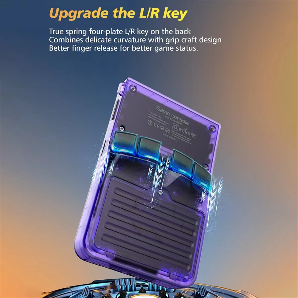 R36XX ريترو لعبة وحدة التحكم 64G 14000 + ألعاب واي فاي 3.5 بوصة شاشة نظام لينكس يده جيب مشغل فيديو طفل هدية أ