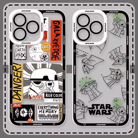 Stars W-Wars Darth Vader Case For Samsung Galaxy S24 S23 S22 Ultra S21 S20 FE Note 20 10 Plus A15 A25 A35 A55 TPU Silicone Cover
