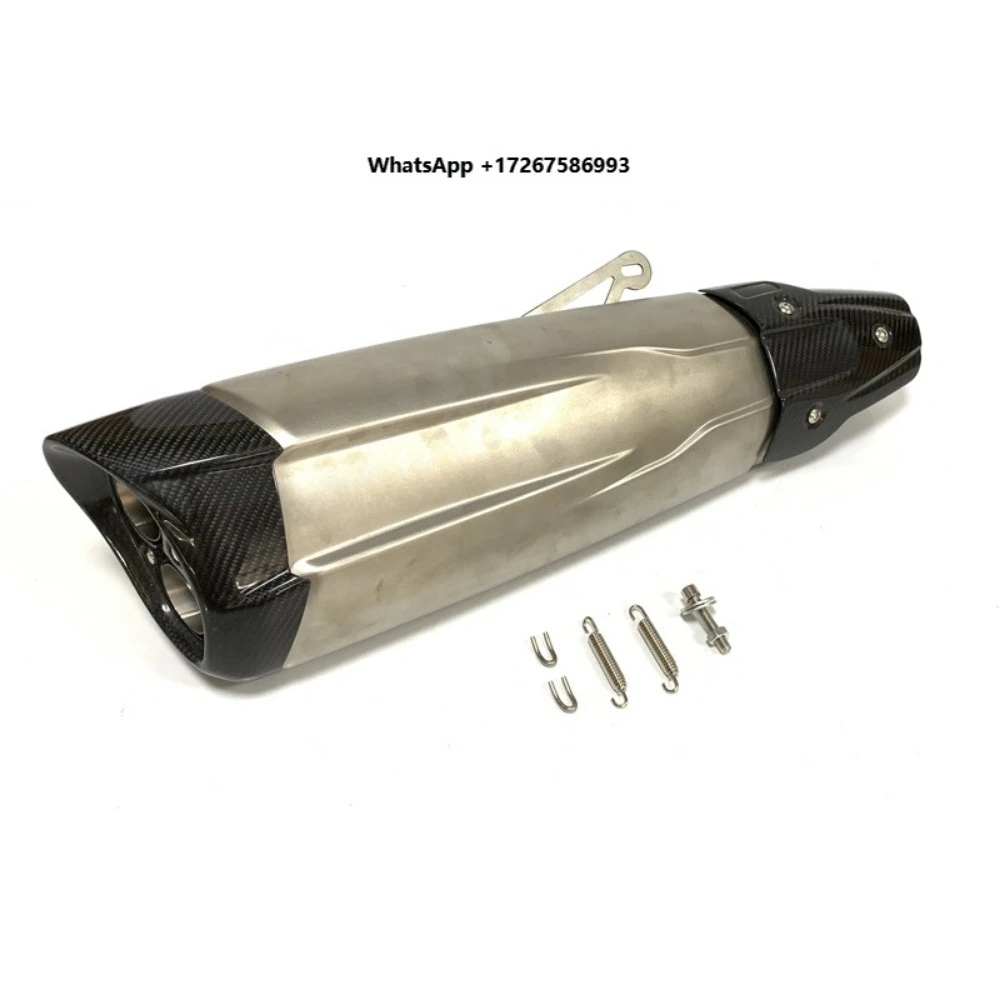 

High Performance Motorcycle Exhaust Dual Outlet Exhaust Escape with Carbon Fiber for GSXR1000 R1250 GS ADV