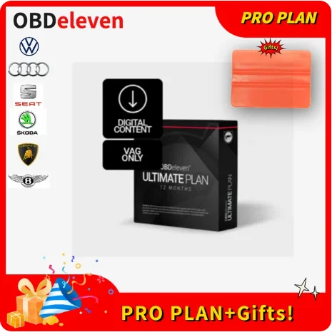 PRO / Ultimate Plan -Activation Code / 100 Credits for OBDeleven only for OBDeleven Device (Notice:no device)