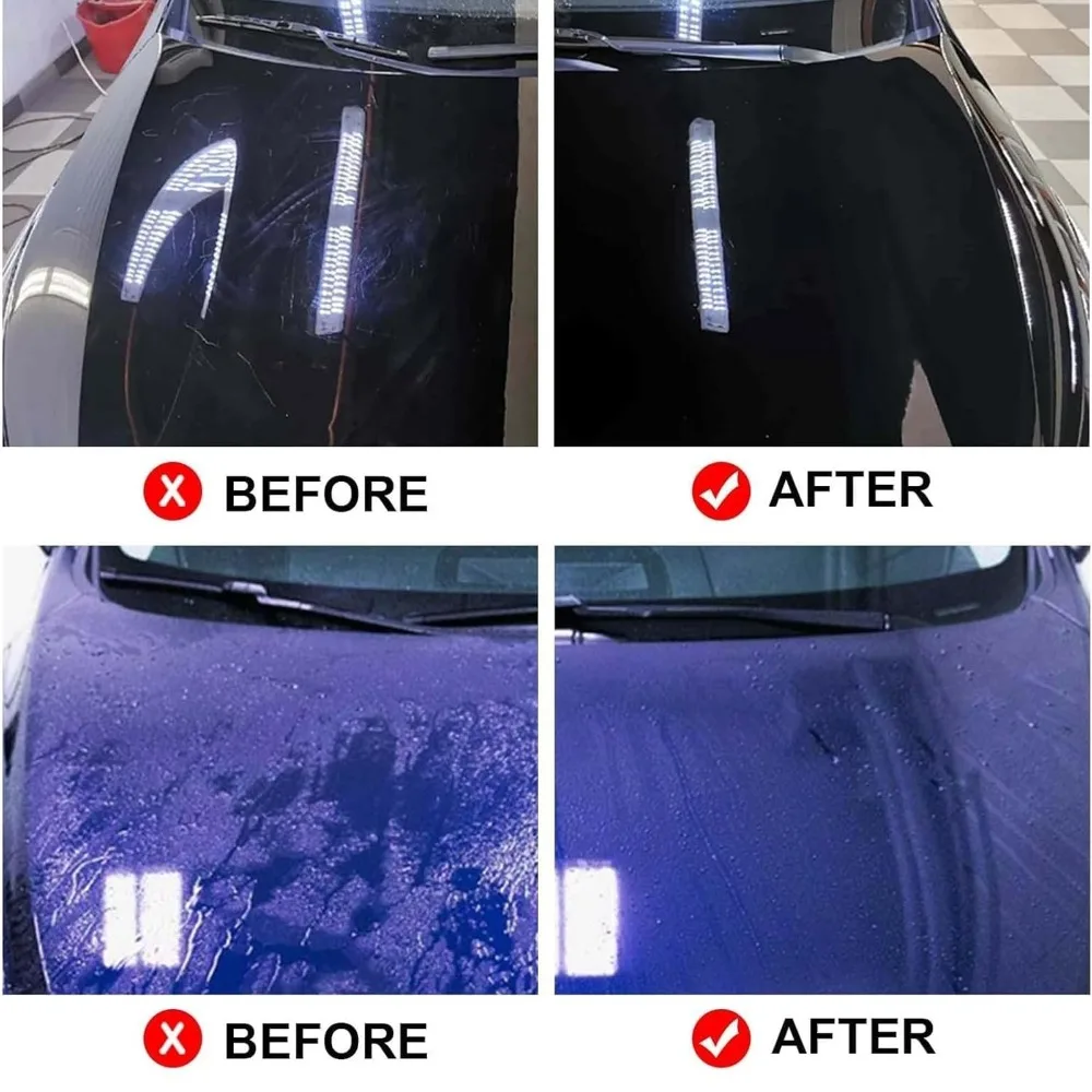 Glossy Crystal Car Wax Black Solid High-Gloss Ceramic Wax For Automobiles Car Ceramic Surfaces Waterproof Film