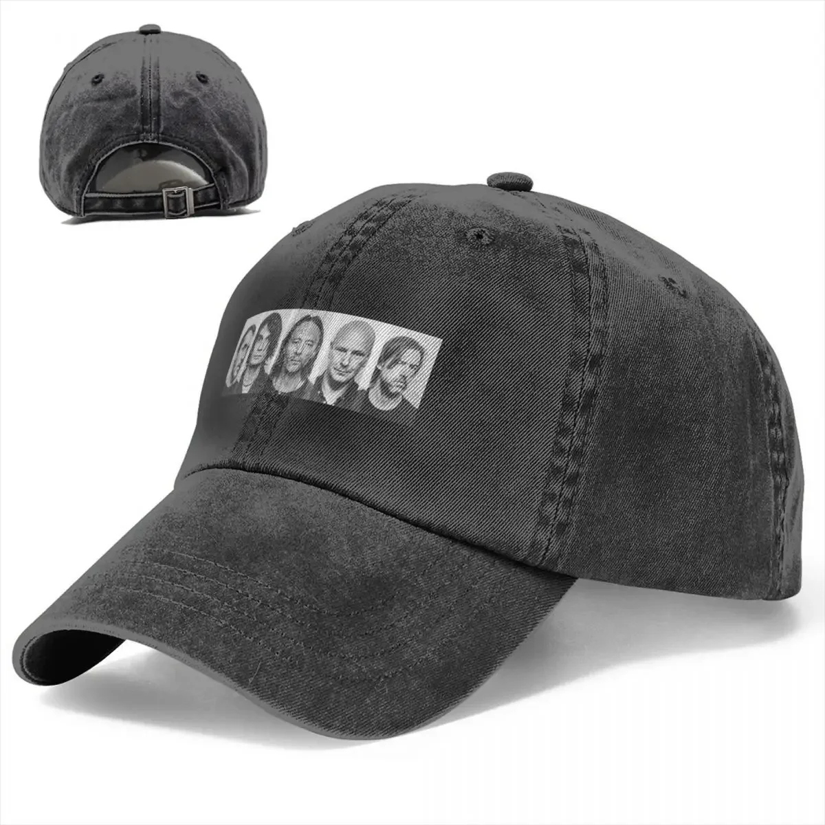 Rock Band Radiohead Baseball Cap For Men Cotton Hats Adjustable Hat Fashion Casual Cap Truck Driver Hat