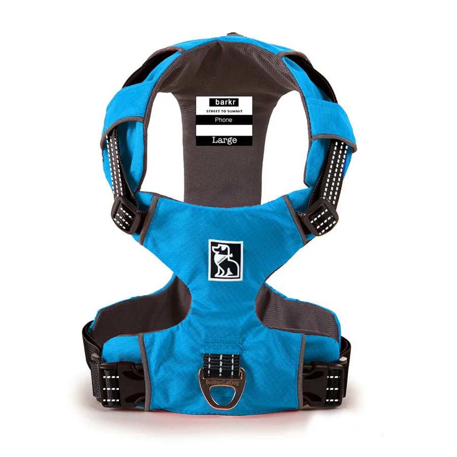 ON SALE High Quality Pet Dog Harness Reflective Collar Harnesses For Dogs Pet Service Dog German Shepherd Pet Shop Products Blue