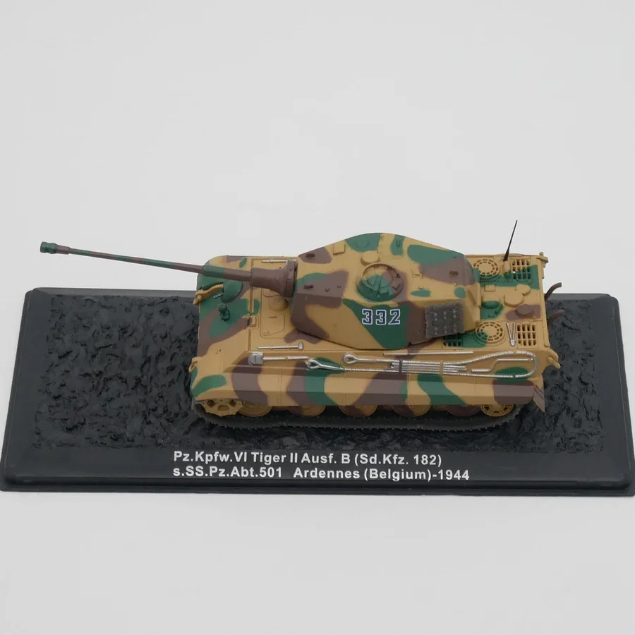 

Подарок Ixo масштаб 1:72 пластик Pz.Kpfw VI Tiger II Ausf.B. Вторая мировая война Немецкий тигр тяжелый танк модель военный боевой трек