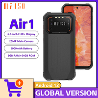 IIIF150 Air1 6.5‘’ FHD+ Rugged Phone IP68&IP69K 6GB +64GB Octa Core Cellphone 20MP Camera Android 12 OS 5000mAh Smartphone NFC