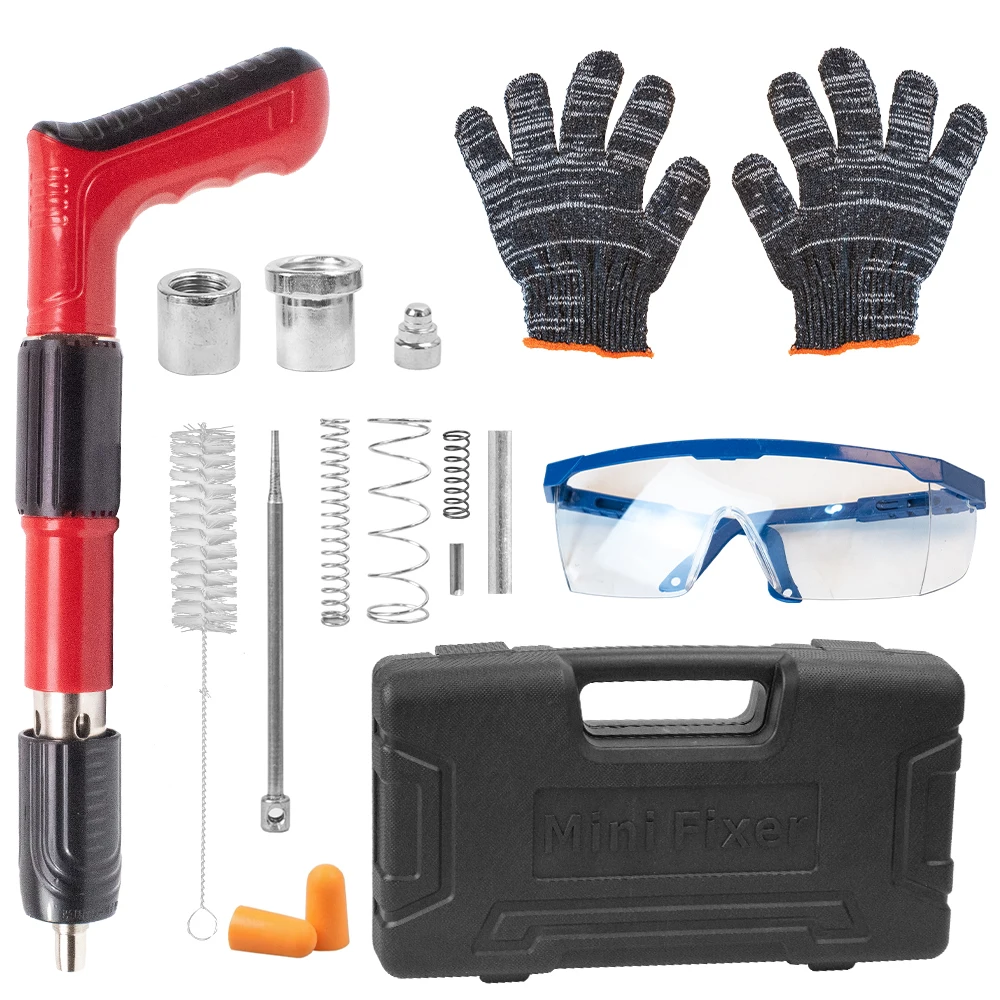 Multi-Purpose Manual & Powerful Steel Nail Gun for Concrete Wall Ceiling Installation Woodworking Metal Processing Fast Riveting