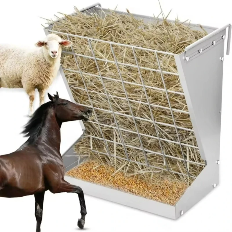 

Livestock feeding equipment Metal cutting products, hay feeders