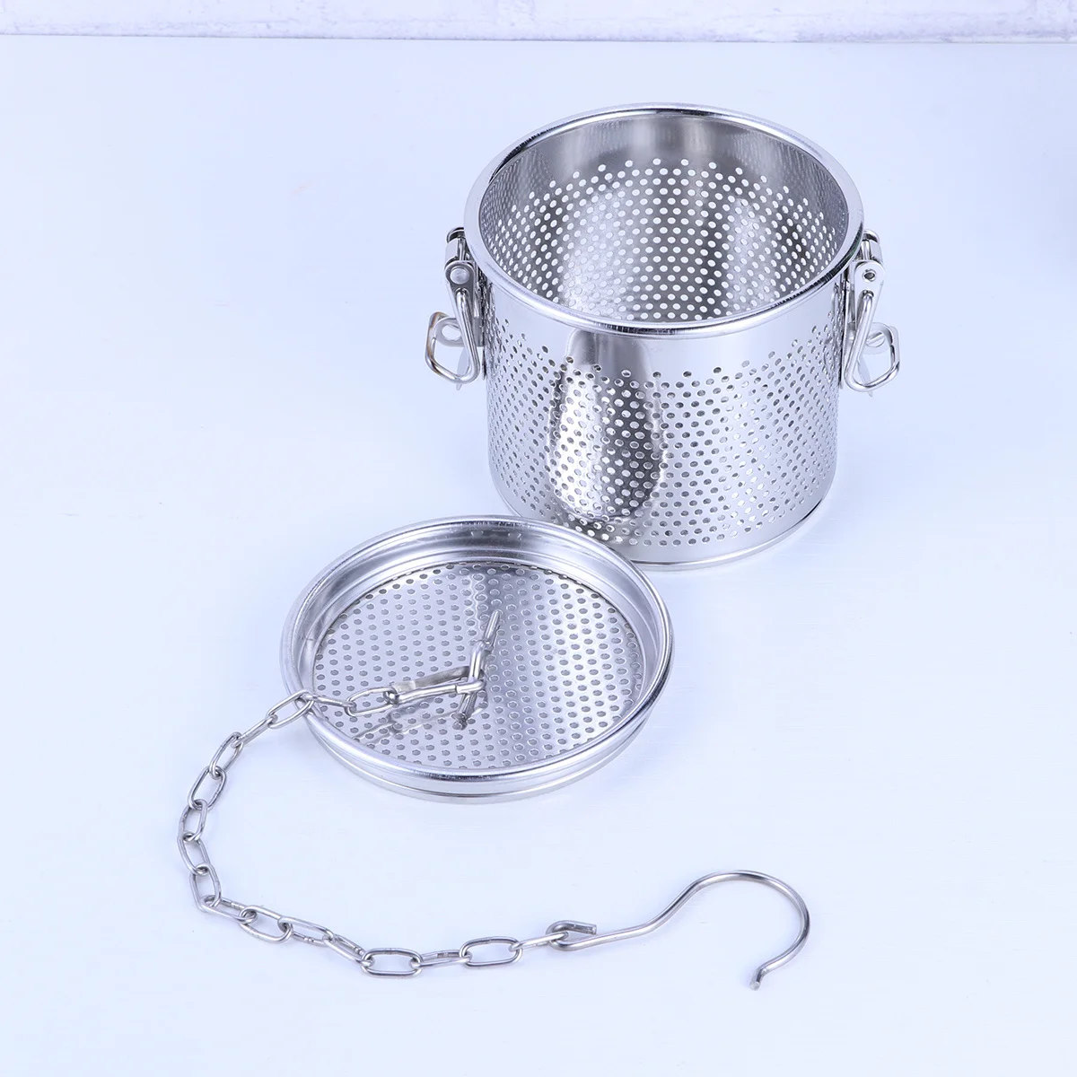 

Stainless Steel Spice Infuser Ball Large Size For Soup Tea Coffee Seasoning Strainer Kitchen Gadget Herb Filter Tool