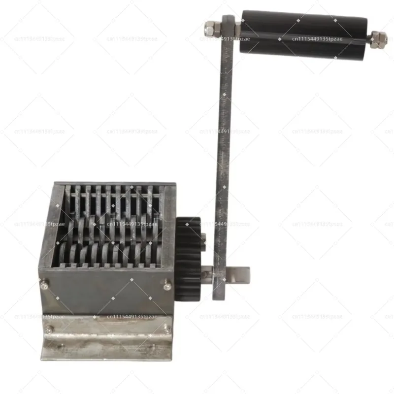 Desktop Shredder for 3D Printing Waste PLA PETG Printed Parts, Small Tabletop Plastic Scrap Granulator Recycling Machine