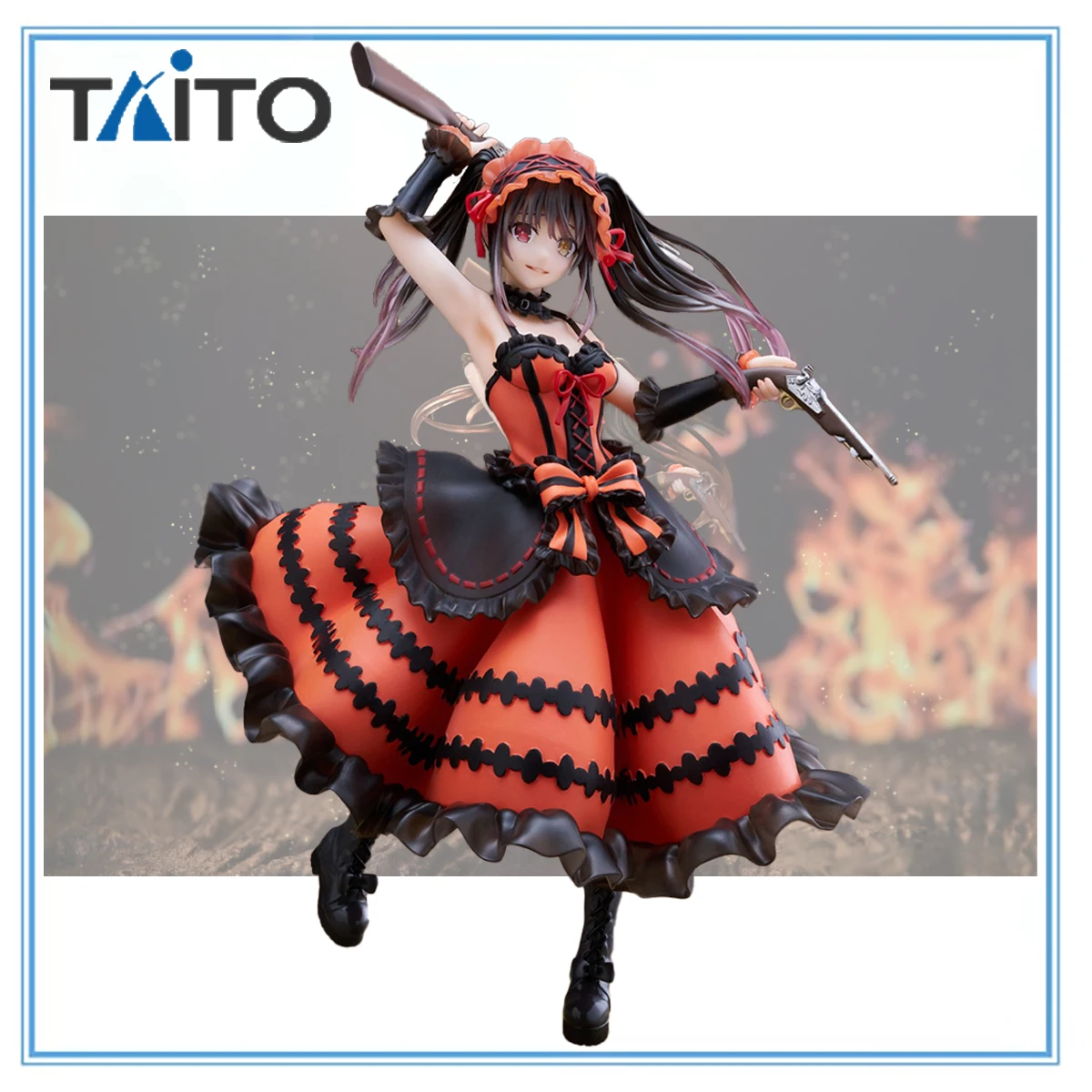 

In Stock Original TAiTO Prepainted Artist MasterPiece+ Date A Live IV Zafkiel Tokisaki Kurumi Anime Figure Garage Kit